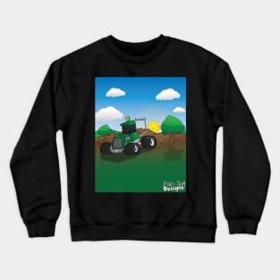 Hunting Pickup Truck Crewneck Sweatshirt